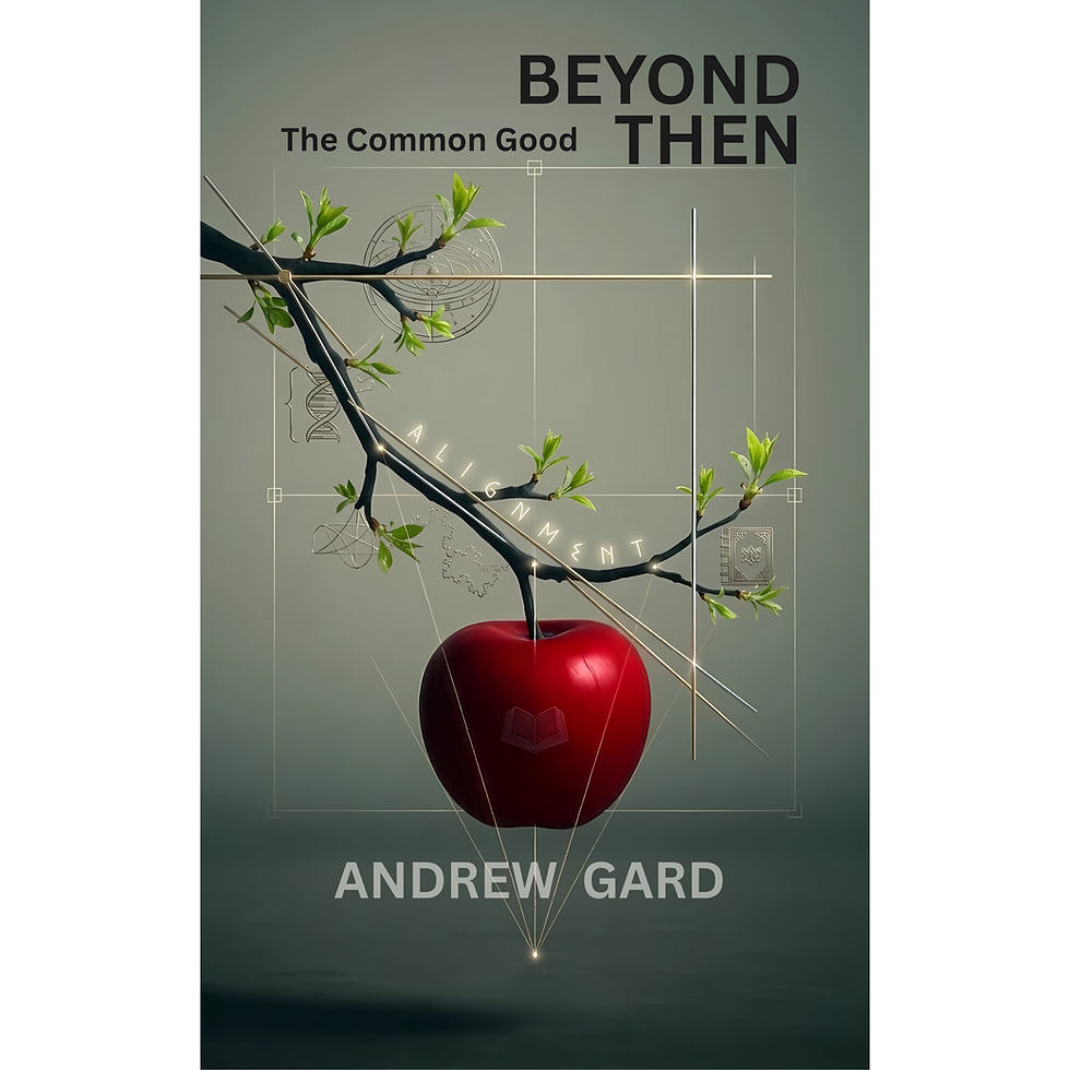 Beyond Then Front Cover by Andrew Gard