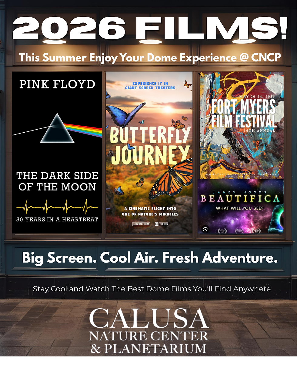 Pink Floyd, Butterfly Journey & FMFF: Enjoy Immersive Films and Planetarium Experiences This Spring & Summer