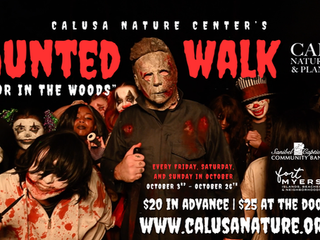 Fall Thrills, Chills & Family Fun Await at Calusa Nature Center & Planetarium!