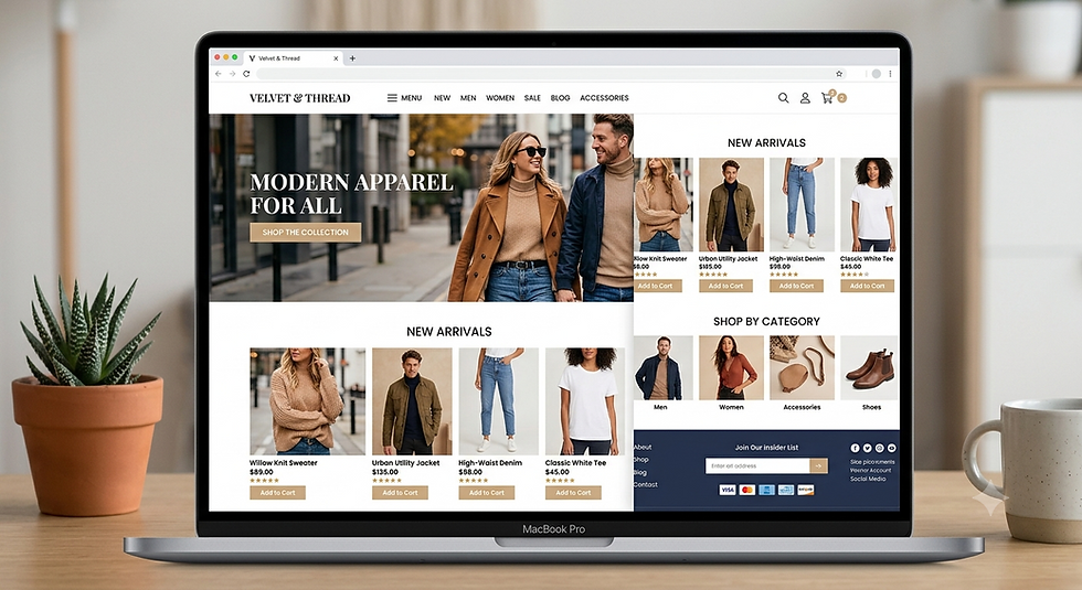 Best Clothing WordPress Theme Features for Showcasing Fashion Collections