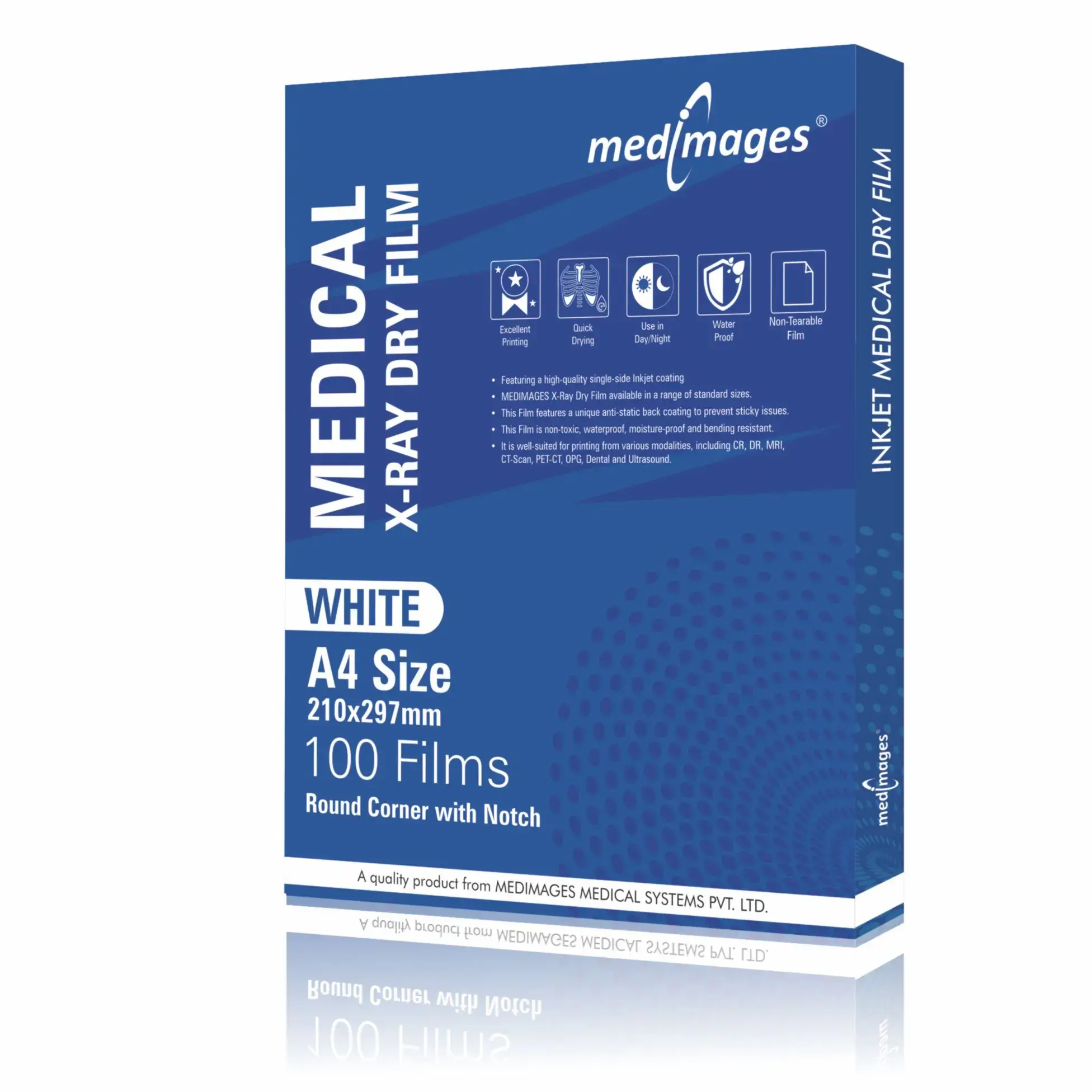 A4 Ultrasound, xray inkjet medical film PVC Film