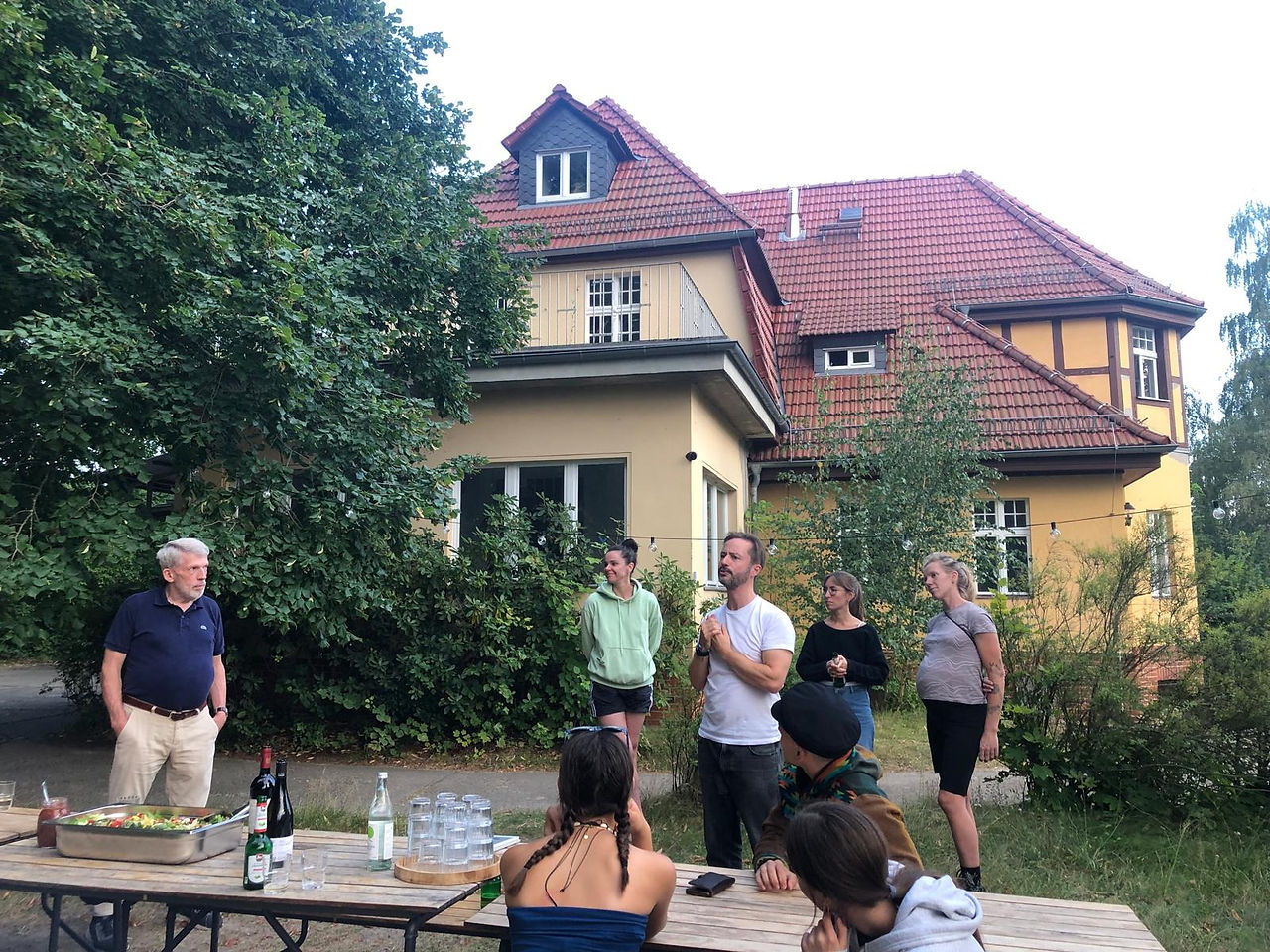 Thanking the team at Neupitz