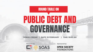Roundtable Discussion on The Governance of Power and Infrastructure Projects and the Implications for Public Debt Management