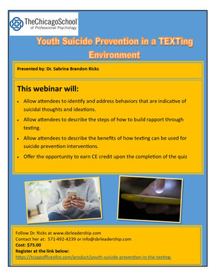 Youth Suicide Prevention Home Study Course