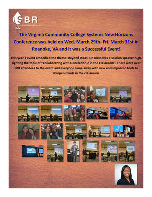 Dr. Ricks Speaks at VCCS Conference