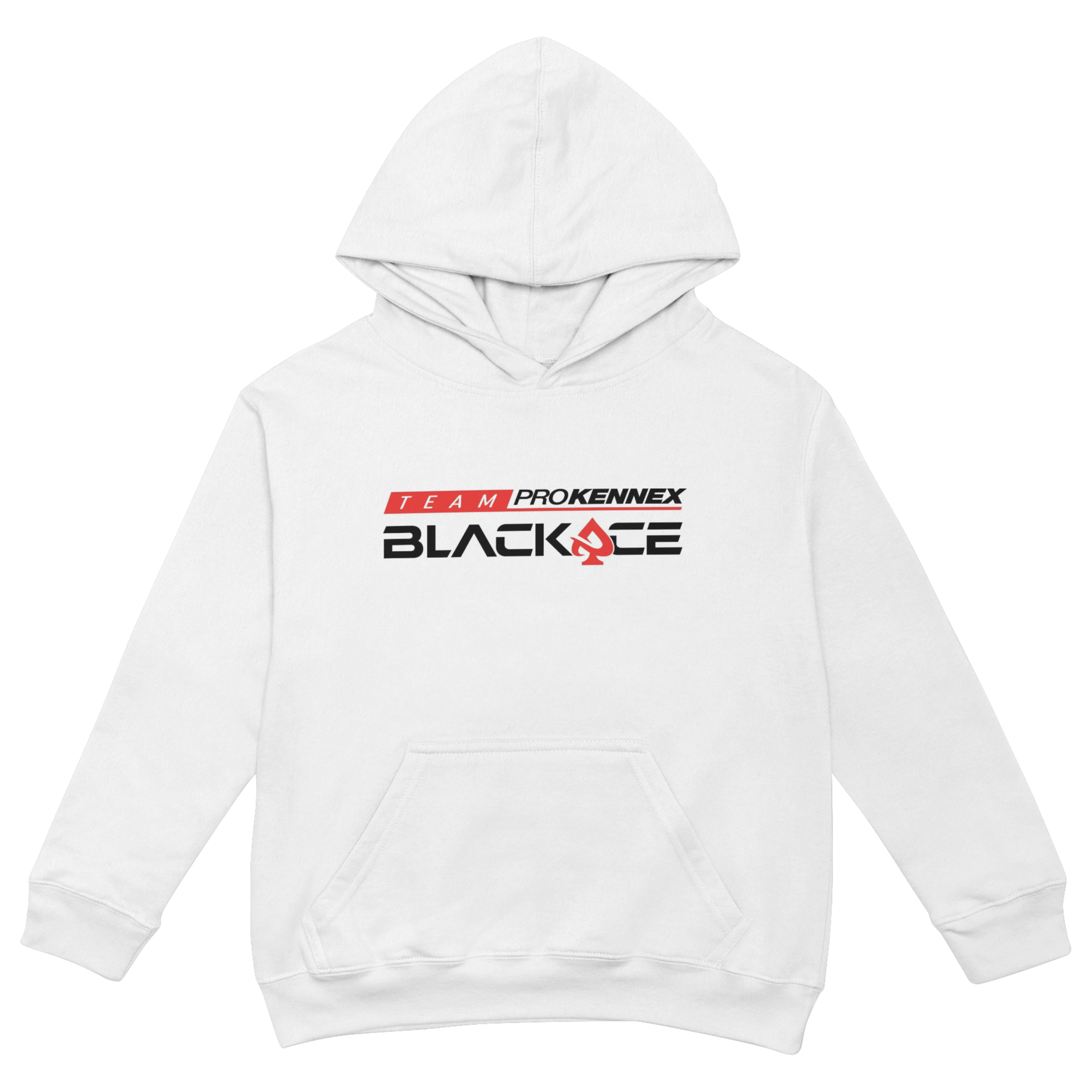 Hoodie Black Ace - Blanco