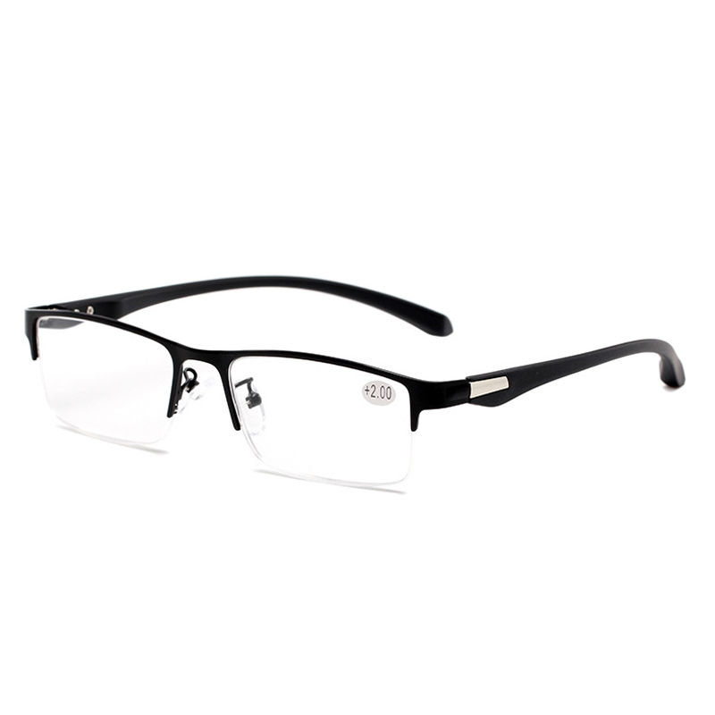 Thumbnail:  Half Frame Reading Glasses Bussiness Men 