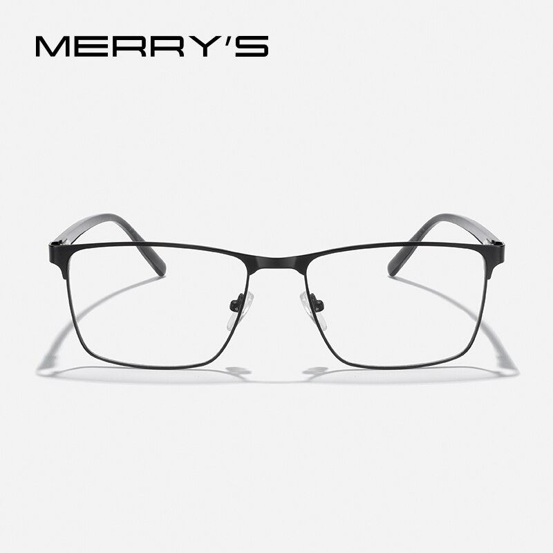 Thumbnail: MERRYS DESIGN Men Square Titanium Alloy Glasses 