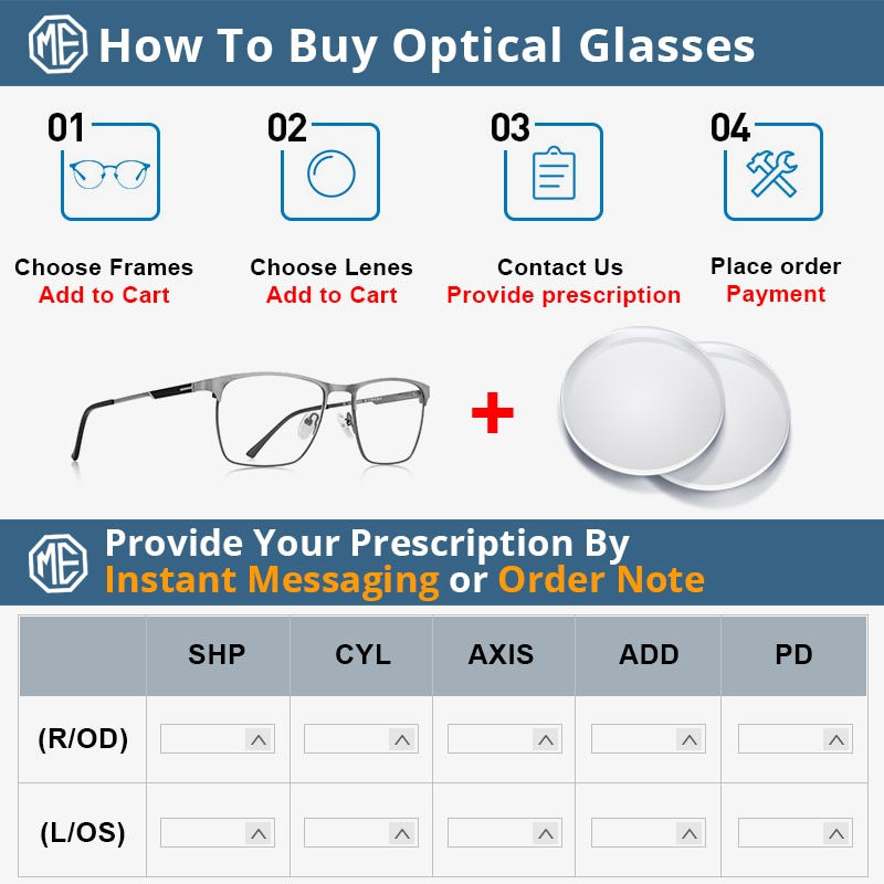 Thumbnail: MERRYS DESIGN Men Luxury Titanium Alloy Optics Glasses 