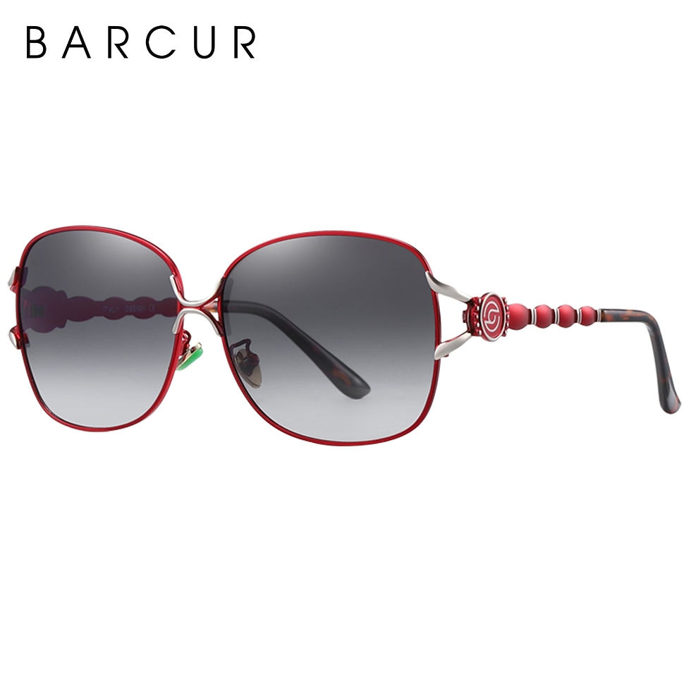 Thumbnail: BARCUR Design Sun Glasses For Women Classic 