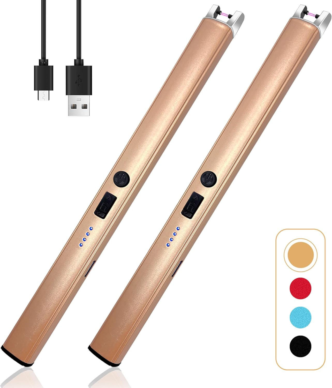 Champagne Gold Flameless Electric Lighter
