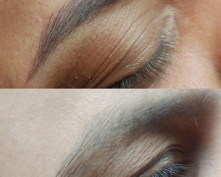 Eyebrows tattoo
