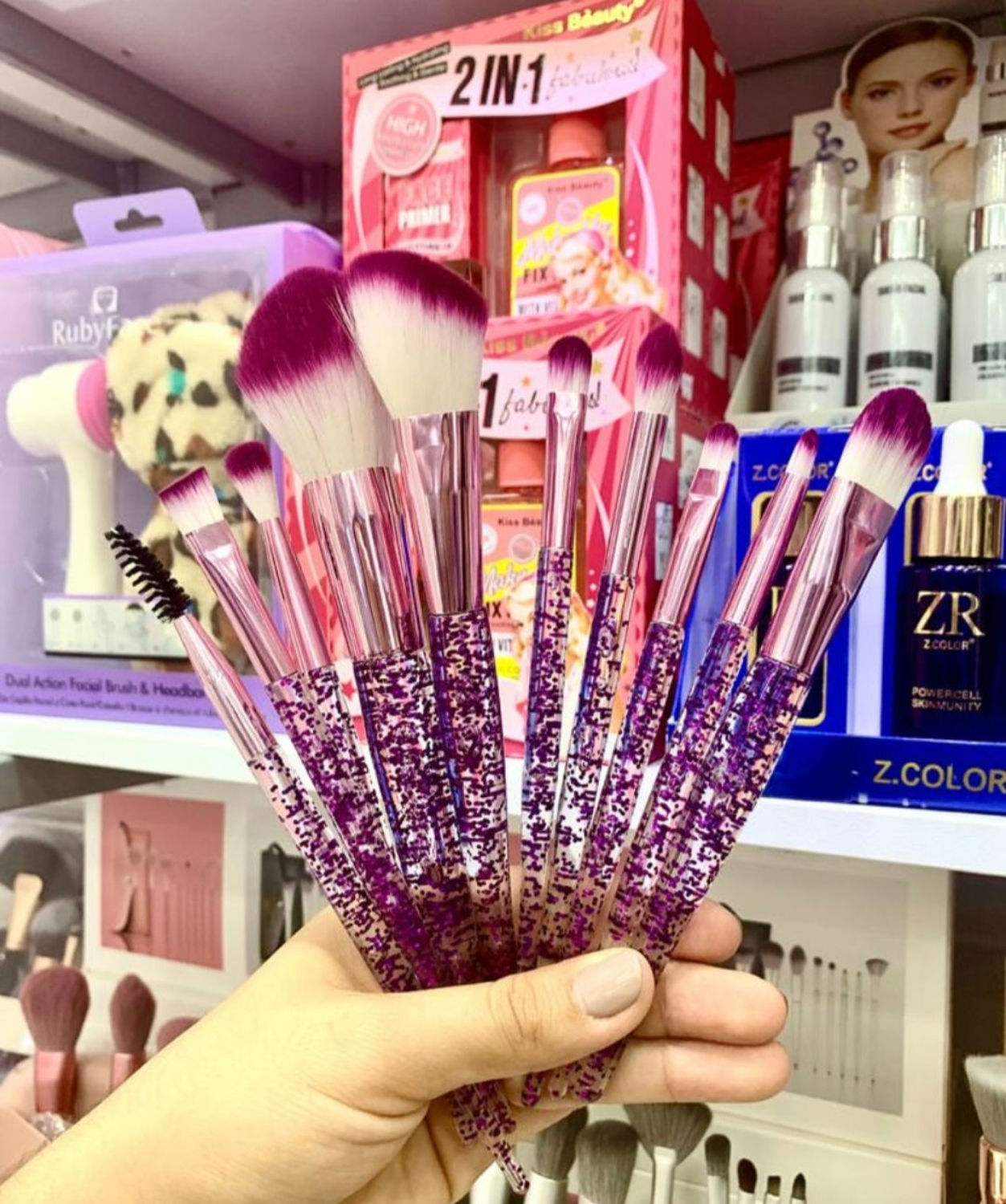 Kit de brochas brillos X10