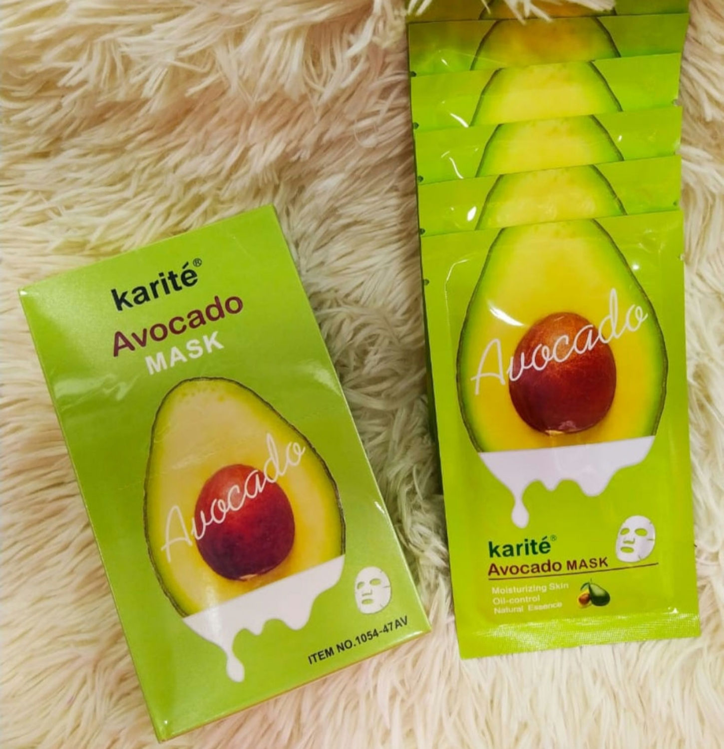 Mascarillas velos hidratantes-Karité