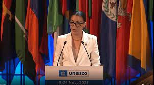 Poignant discours de l'ambassadrice Dominique Dupuy à la 215e session du Conseil exécutif de l’UNESC