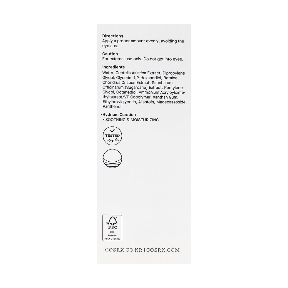 Thumbnail: COSRX Hydrium Centella Aqua Soothing Ampoule 40ml