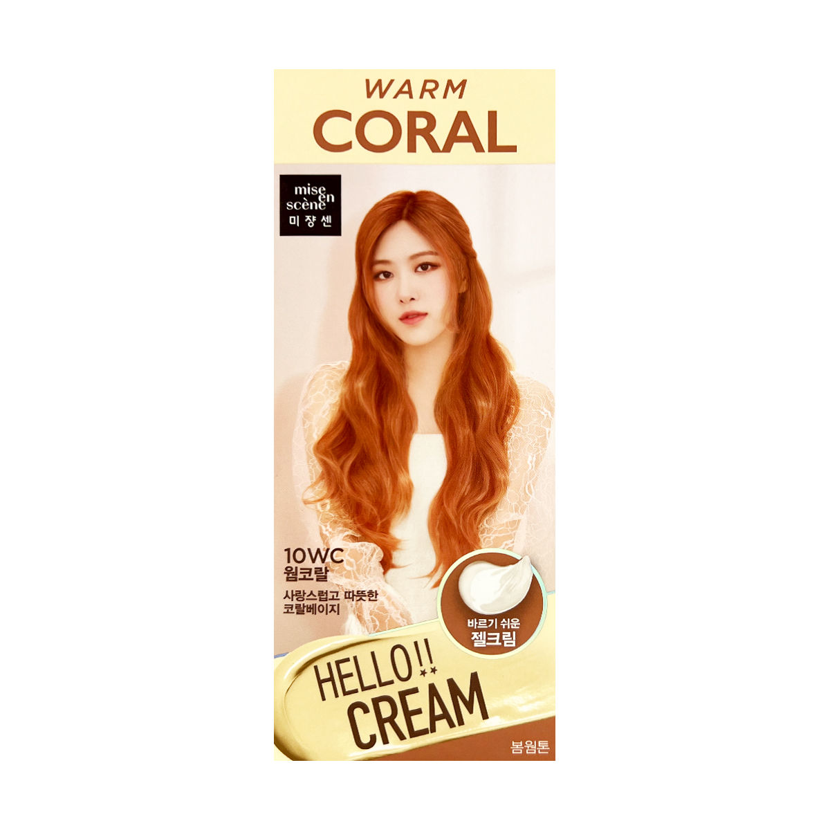 MISE EN SCENE HELLO CREAM 10WC-WARM CORAL