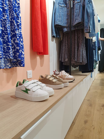 zoom, détail, chaussures, menuisier