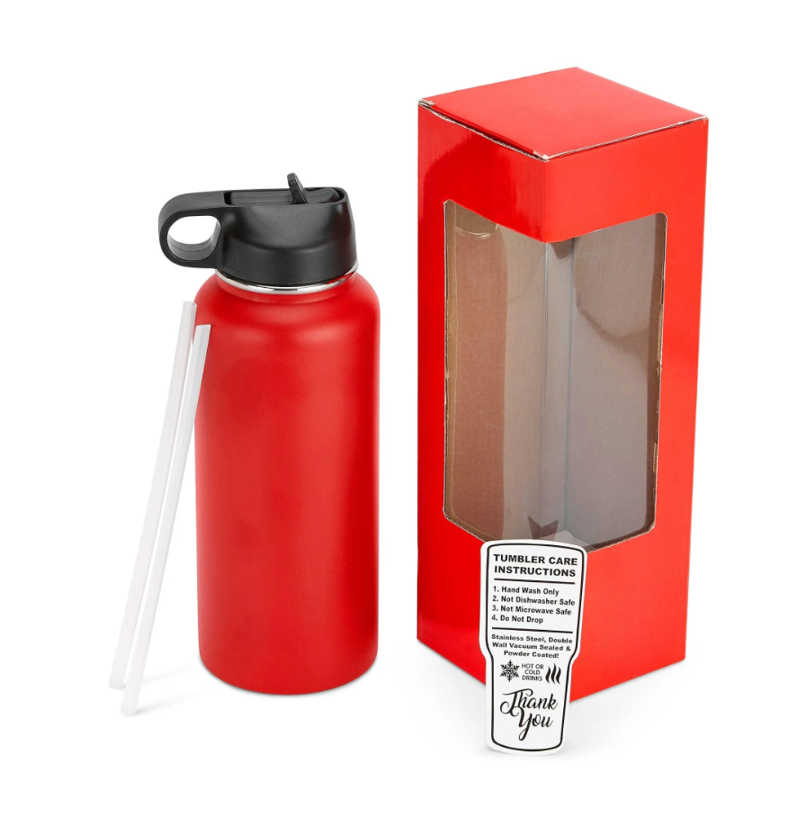 Thumbnail: POWDER COATED 32oz Hydro Water Bottle