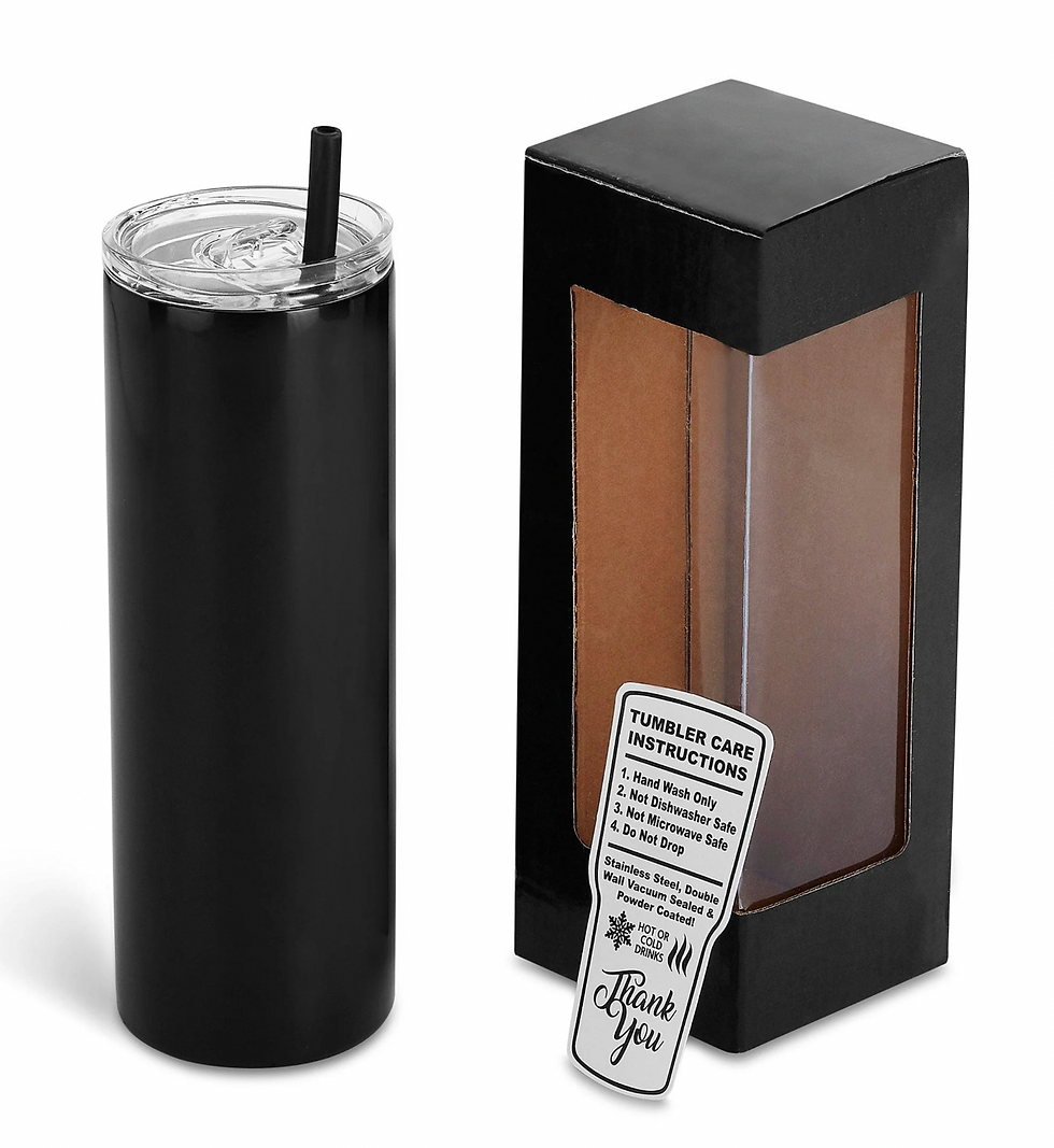Thumbnail: CUSTOM ENGRAVING POWDER COATED 20oz Tumbler