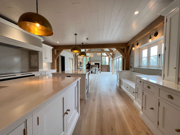 Tom Howley kitchen. Little Greene Slaked Lime