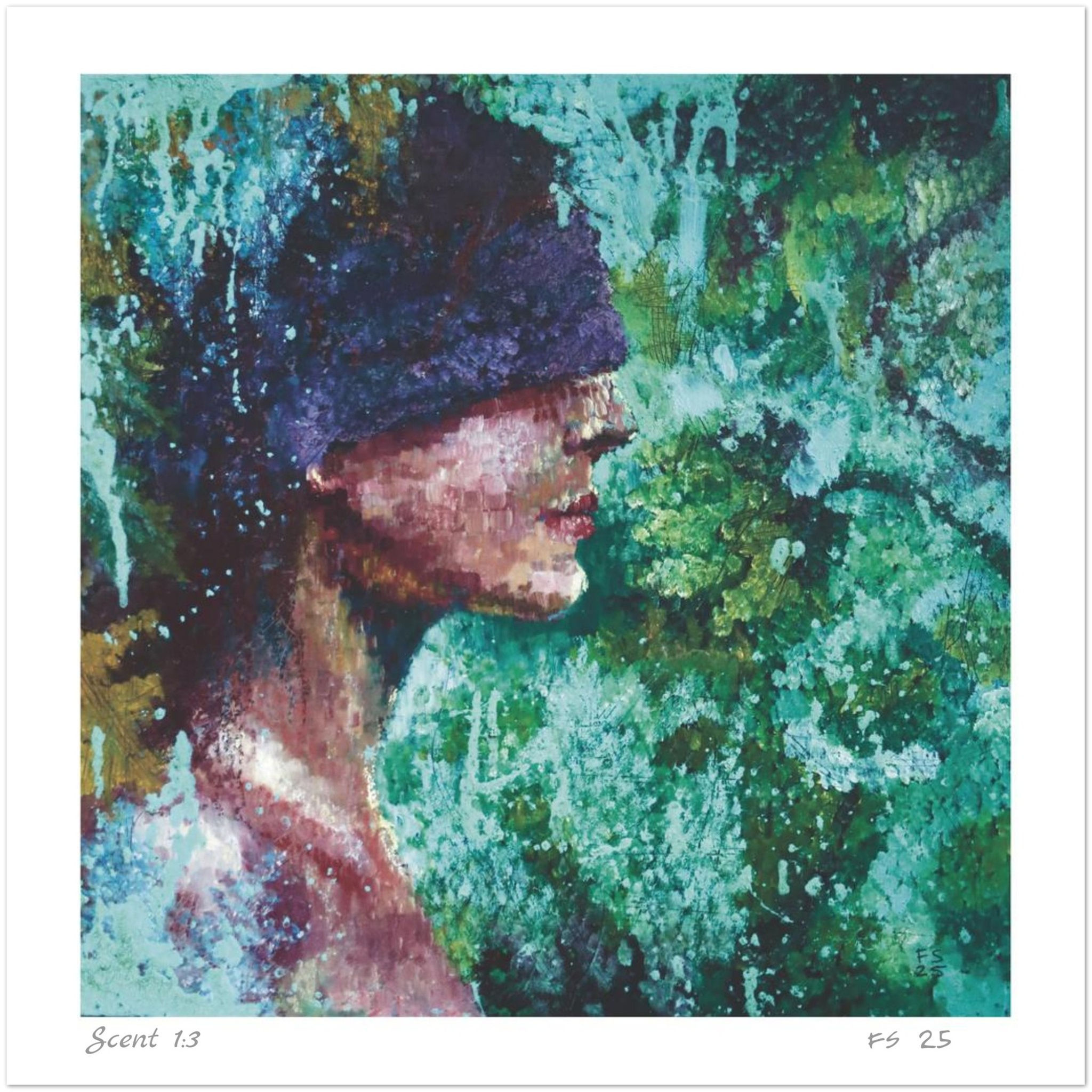 Scent 1:3 Giclee print from original artwork