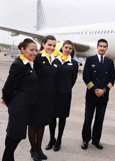 Ground staff at airport