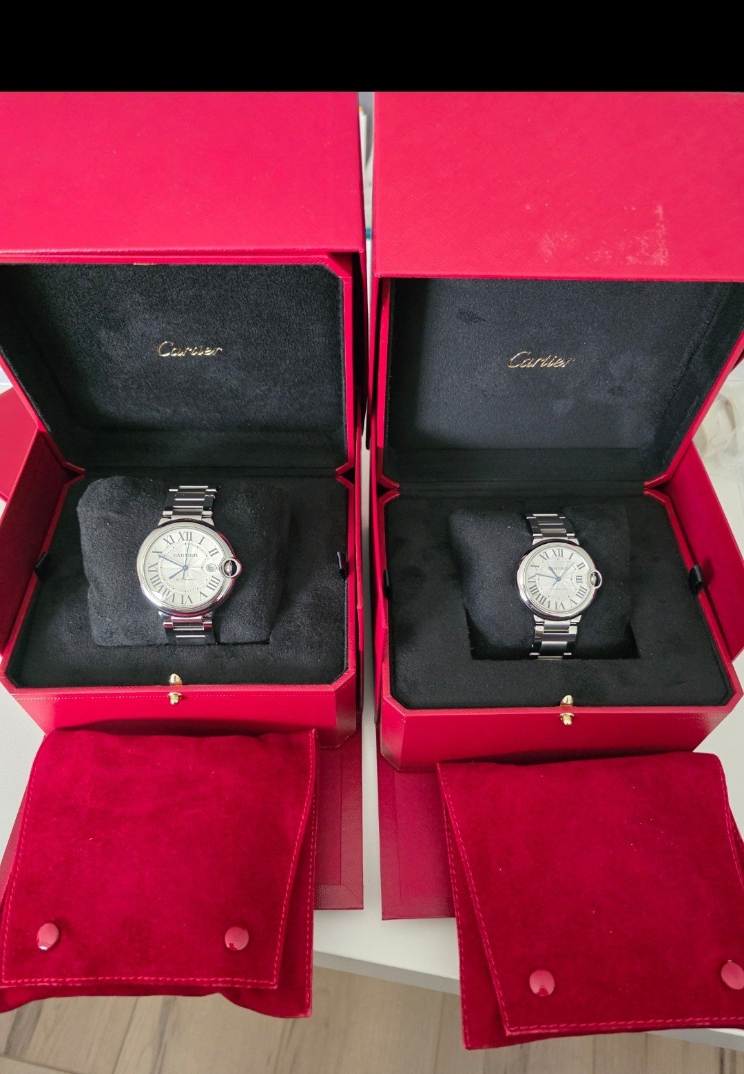 A pair of timepieces — Le Lion d’Or