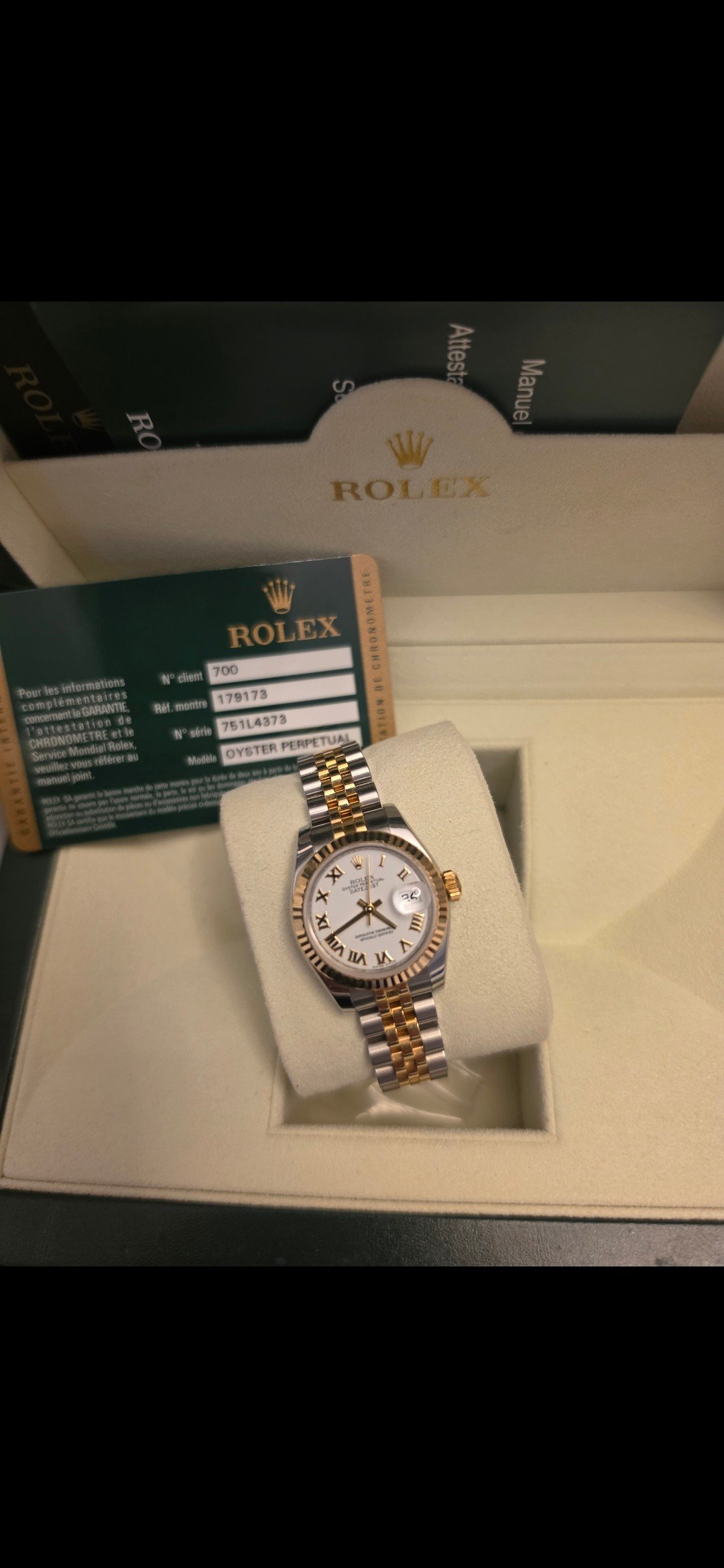 Two-tone watch — Le Lion d’Or