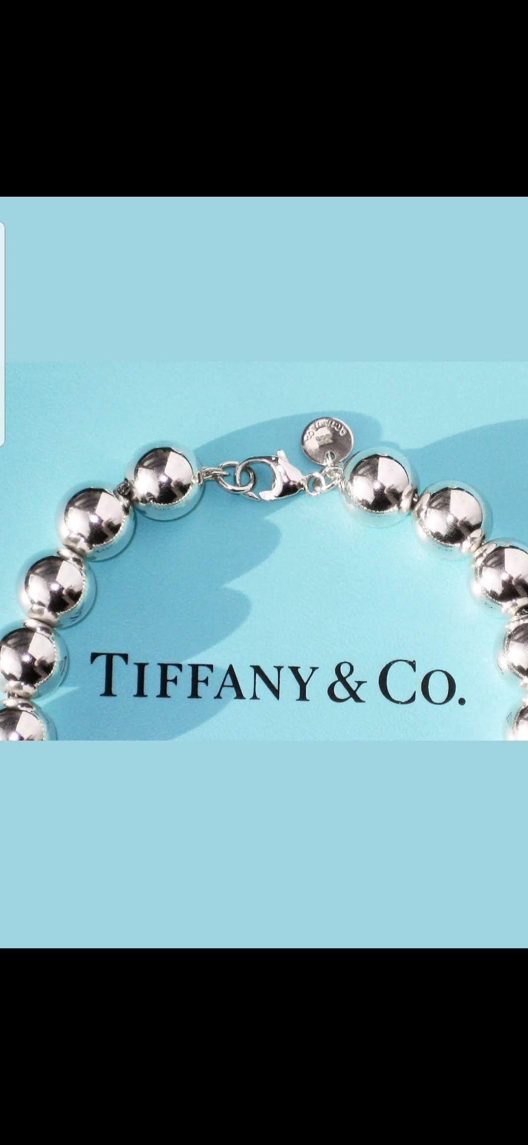 A silver-tone bead bracelet — Le Lion d’Or