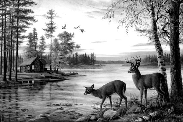 As a deer pants for the water brookes