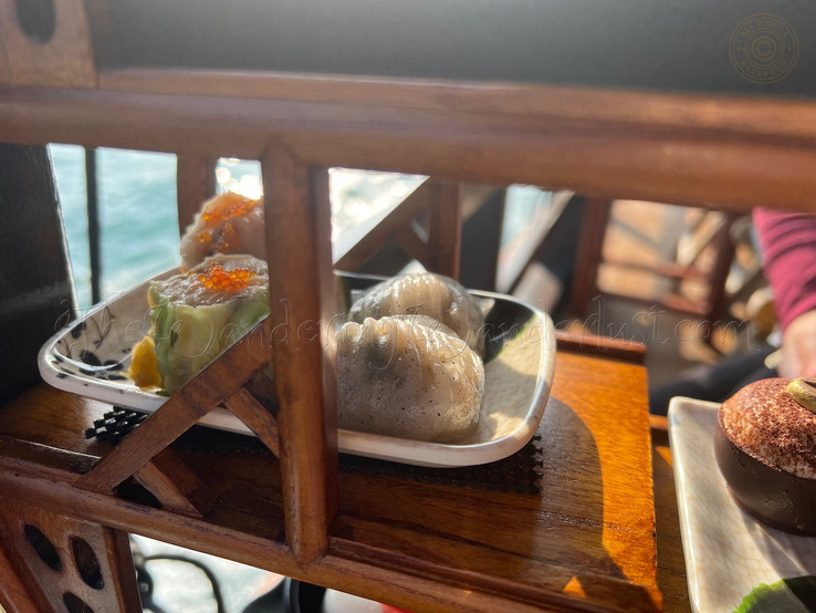 Yum Cha Favourites from Dim Sum Library as part of the Dim Sum Afternoon Tea Set on Aqualuna