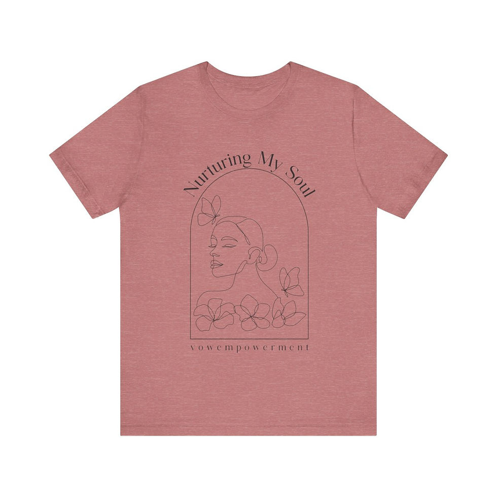 Thumbnail: "Nurturing Soul" Round T-shirt