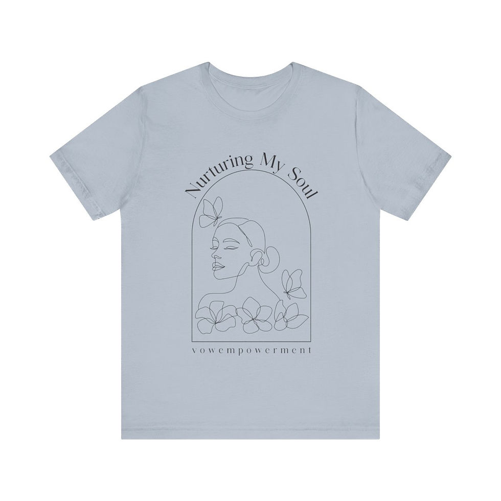 Thumbnail: "Nurturing Soul" Round T-shirt