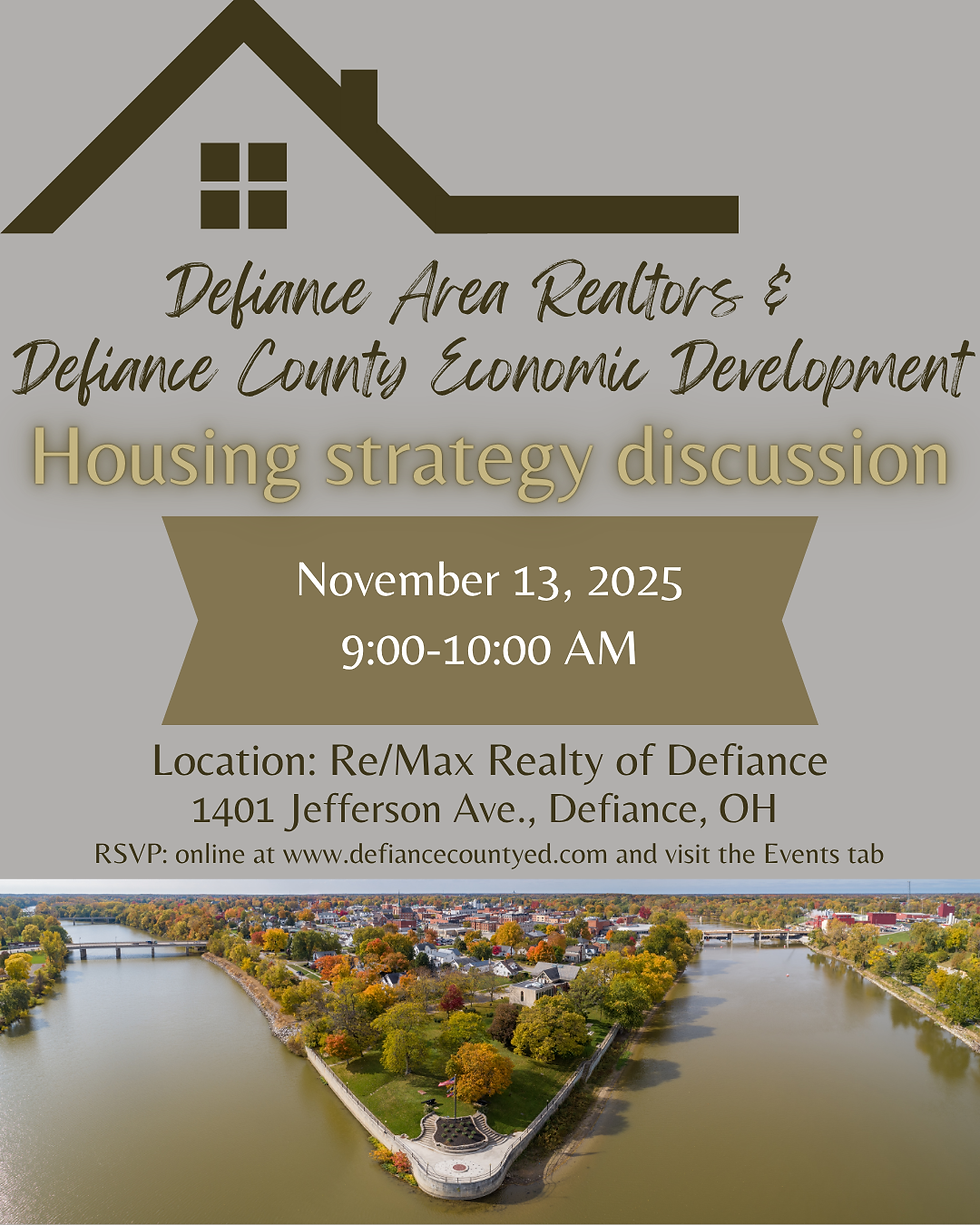 Defiance Area Housing Strategy Discussion with Defiance Area Realtors