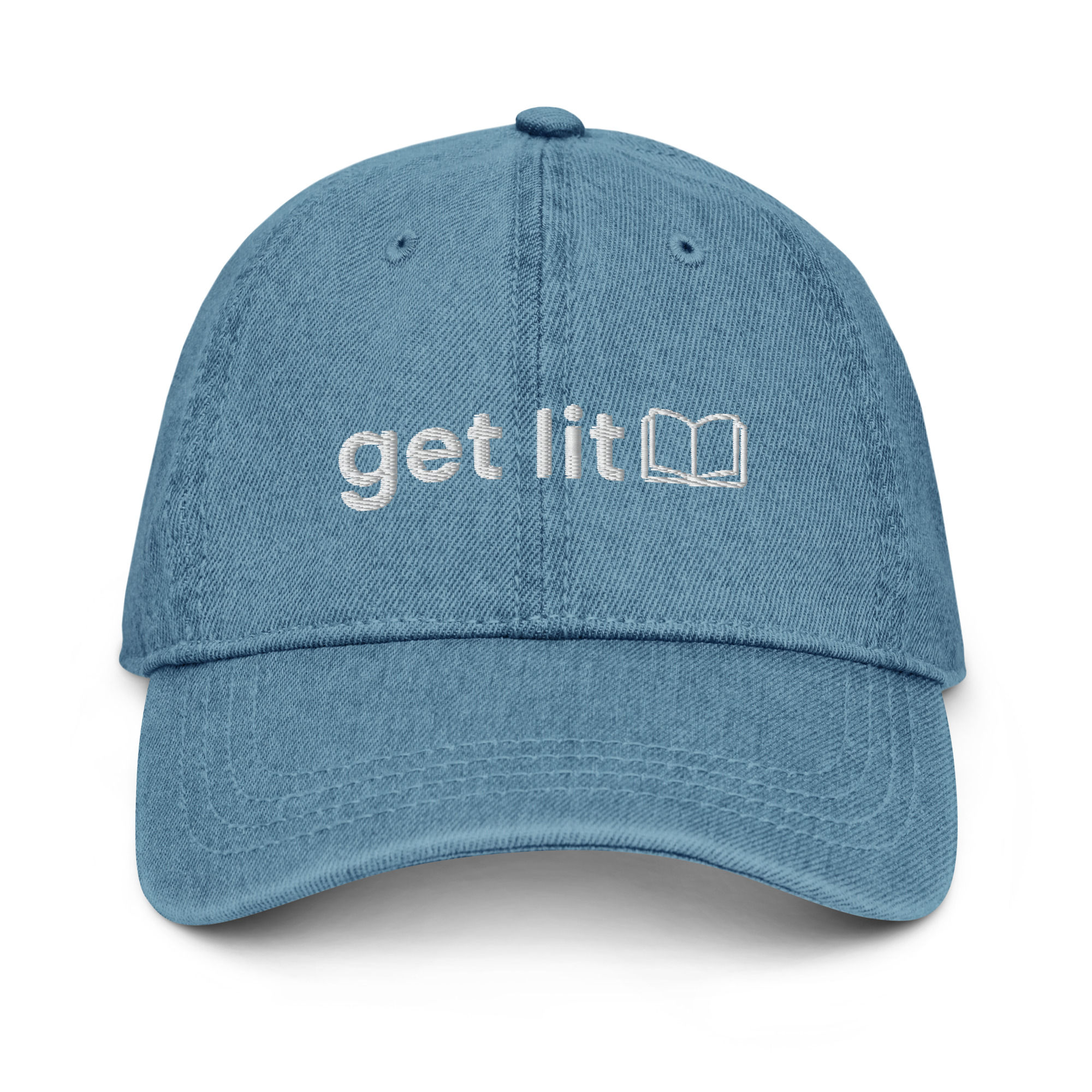 "Get Lit" Denim Hat