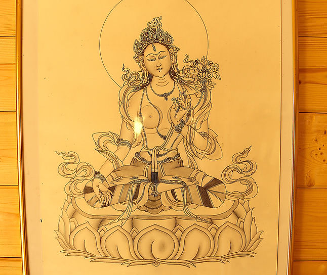 white tara goddess of compassion