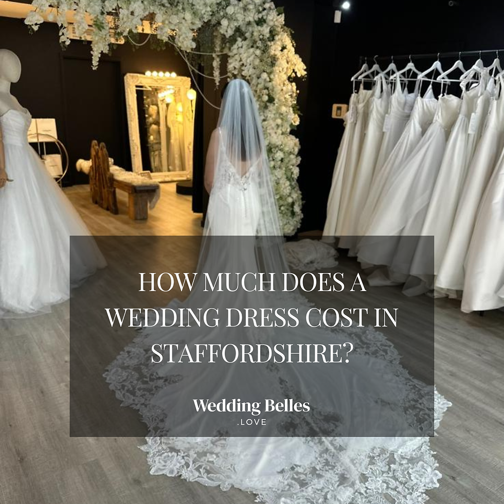 How Much Does a Wedding Dress Cost in Staffordshire?