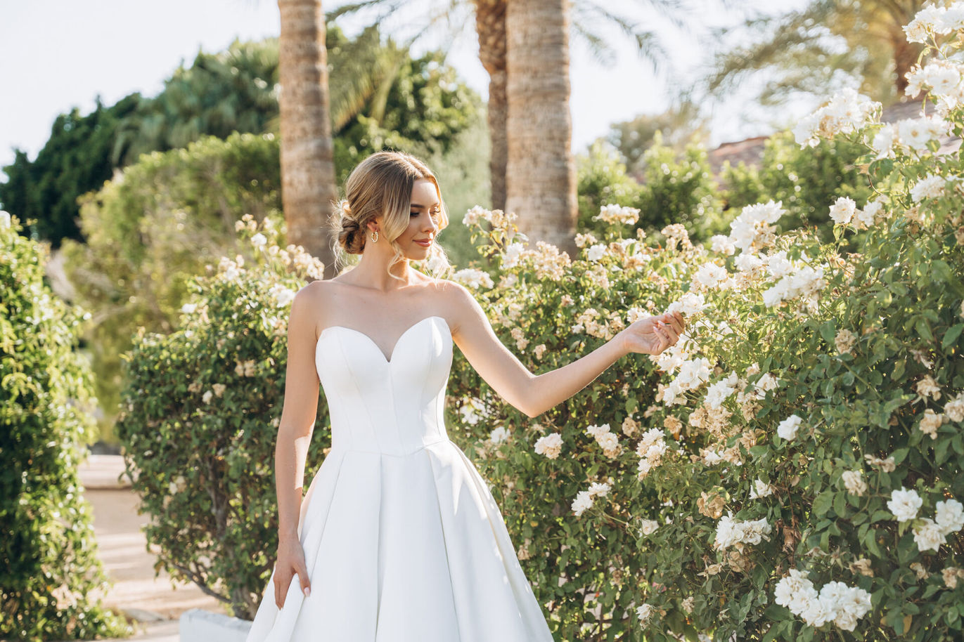 Stella York 8033 wedding dress showcased at Wedding Belles Love staffordshire plus size wedding dress