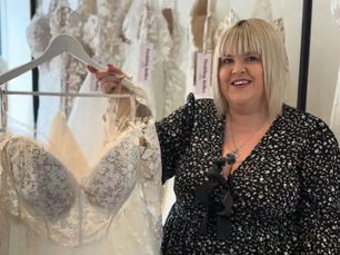 Wedding Belles Love, romantic bridal look, Madi Lane dress, stella york dress, bridal style, Midlands weddings