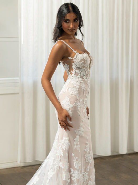 Madi Lane Tenley, Wedding Belles Love Bridal Boutique, Wedding Dresses Near Me, Staffordshire, Wedding Dresses Near Crewe, Modern Fitted & Flare Wedding Dress With Train , Wedding Dresses Near Me Stoke-on-Trent, Plus Size Wedding Dress Near Me