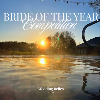One of our gorgeous real brides featured in the Bride of the Month competition, feeling confident and completely herself