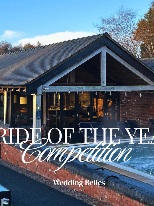 Bride of the Month competition celebrating our beautiful Wedding Belles Love bride glowing with confidence in her dress