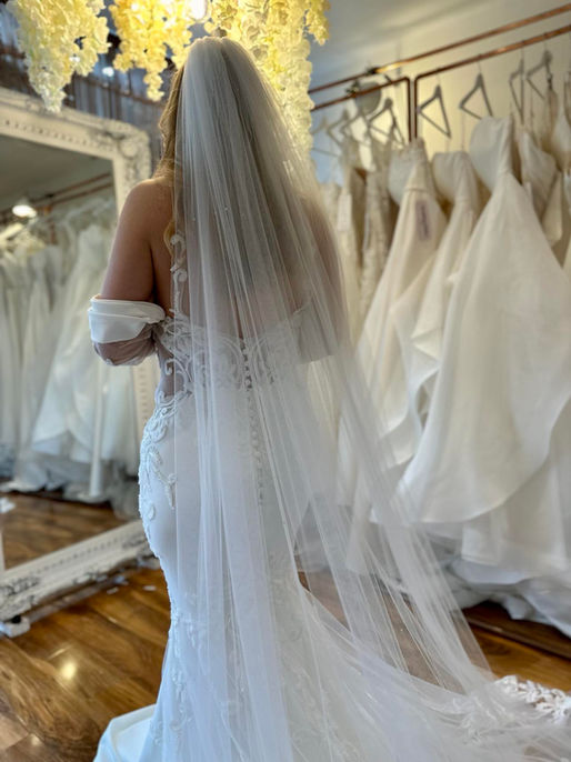 To Veil or Not to Veil: Decoding the Cathedral Veil and Your Wedding Dress Back