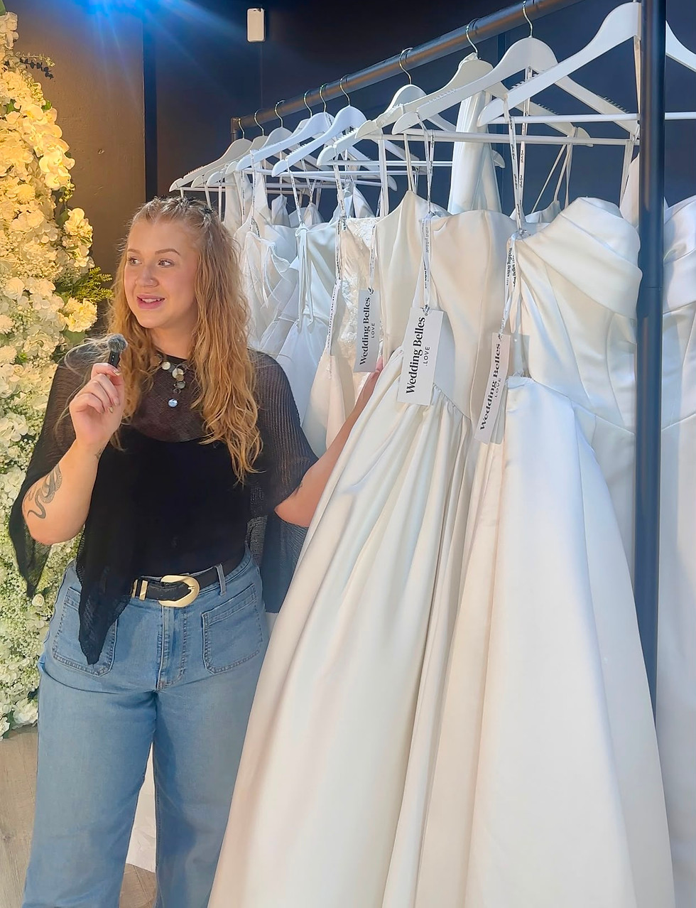 Wedding dress shop Staffordshire specialising in designer bridal gowns, private appointments, and an inclusive bridal experience.