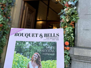 Bridal boutique Wedding Belles Love recognised in Bouquet and Belles magazine feature
