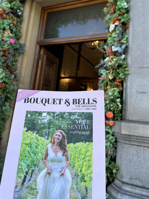 Bridal boutique Wedding Belles Love recognised in Bouquet and Belles magazine feature