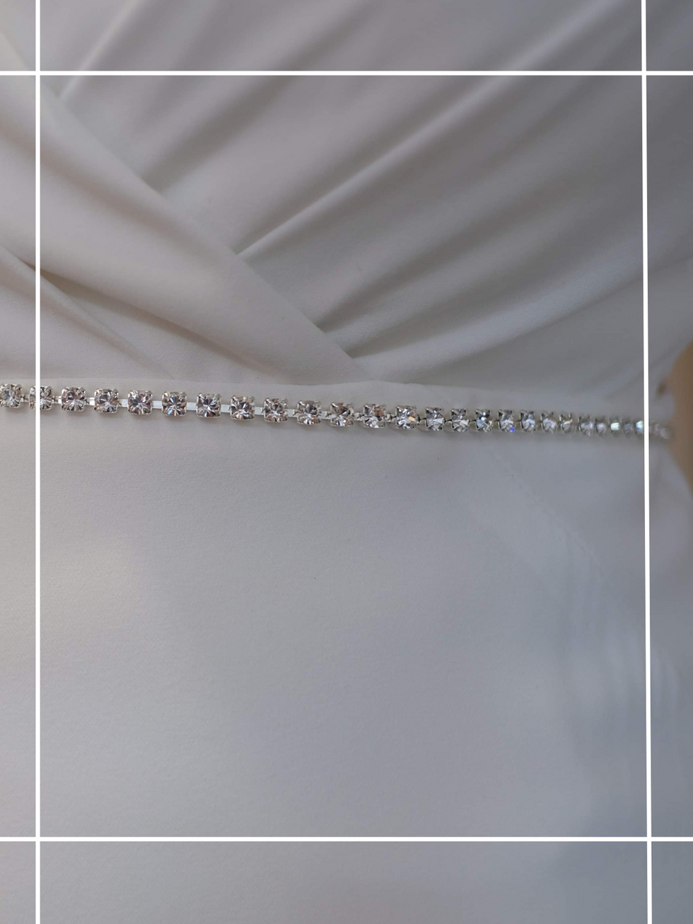 Sparkle Diamante Wedding Dress Belt, Wedding Belles Love