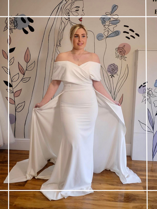 Wedding Belles Love Bridal Boutique, Wedding Dresses Near Me, Staffordshire, Wedding Dresses Near Newcastle Wedding Dress Fitted Mavery Hugh Audrey Classic Wedding Dress