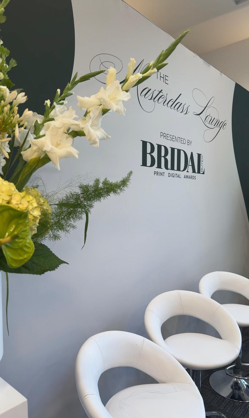 Wedding Belles Love attending the Harrogate bridal trade show to select new wedding dresses for Staffordshire brides.